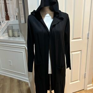 Cyrus Black Hooded Sweater